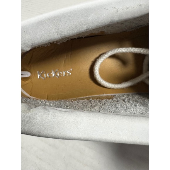 Kickers Kick Hi Mens White Leather Ankle Boots Size 11 US 10.5 UK 45 EU main image 11